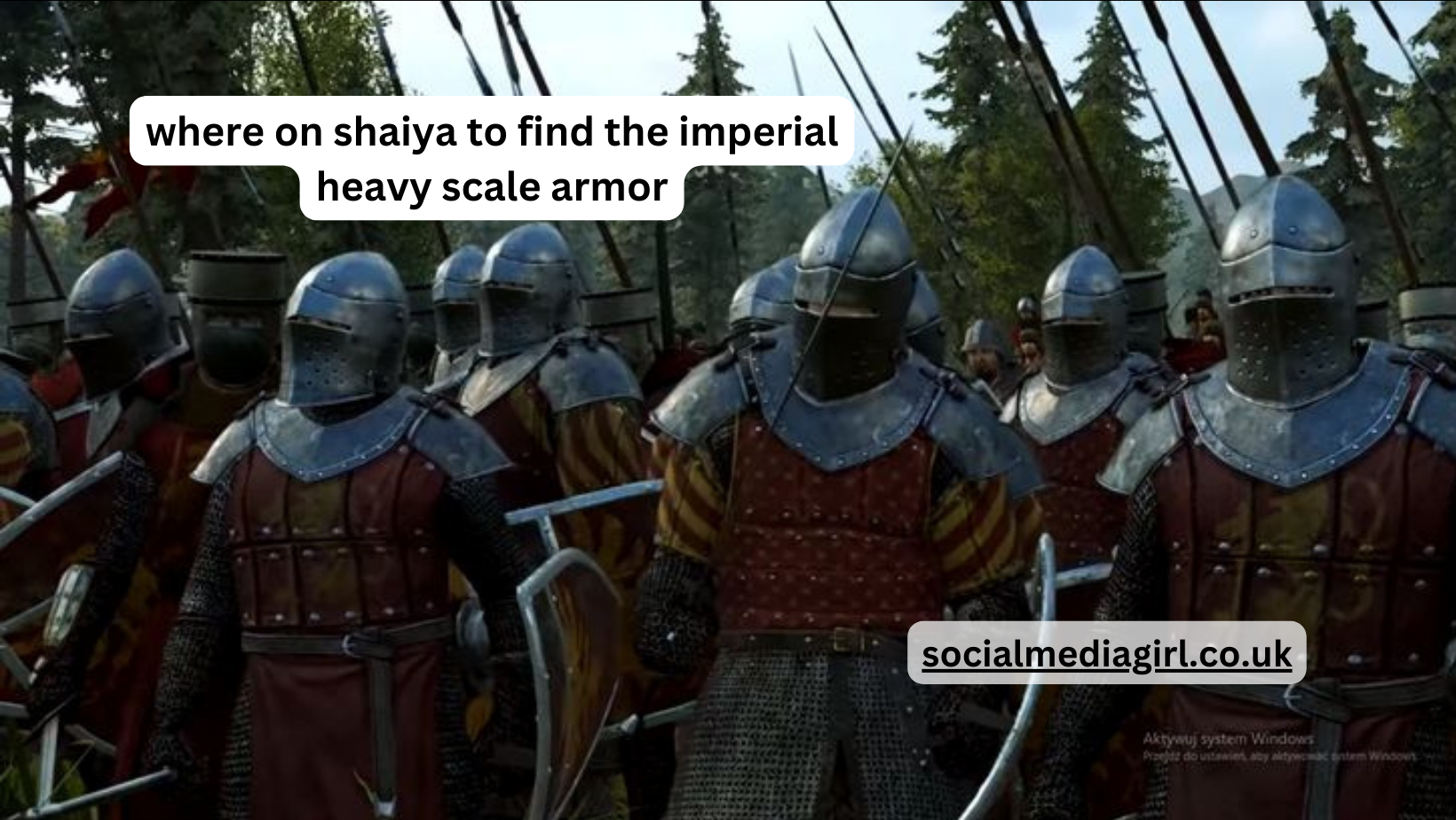 where on shaiya to find the imperial heavy scale armor