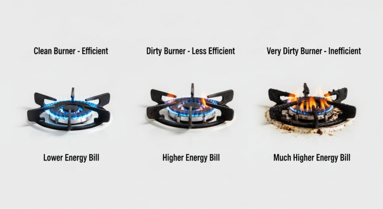 How Dirty Burners Affect Efficiency and Energy Bills