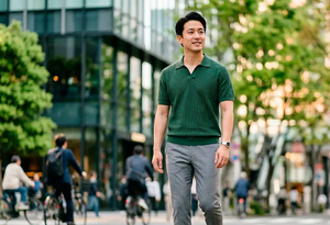Man showing how to style shirts in 2026 with a heavyweight cotton graphic tee and sweatpants