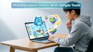 Making Games Online With Simple Tools