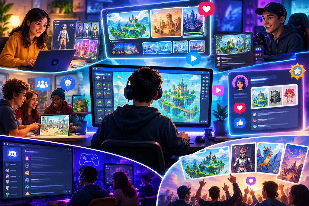 How Online Games Can Support Creative Player Communities